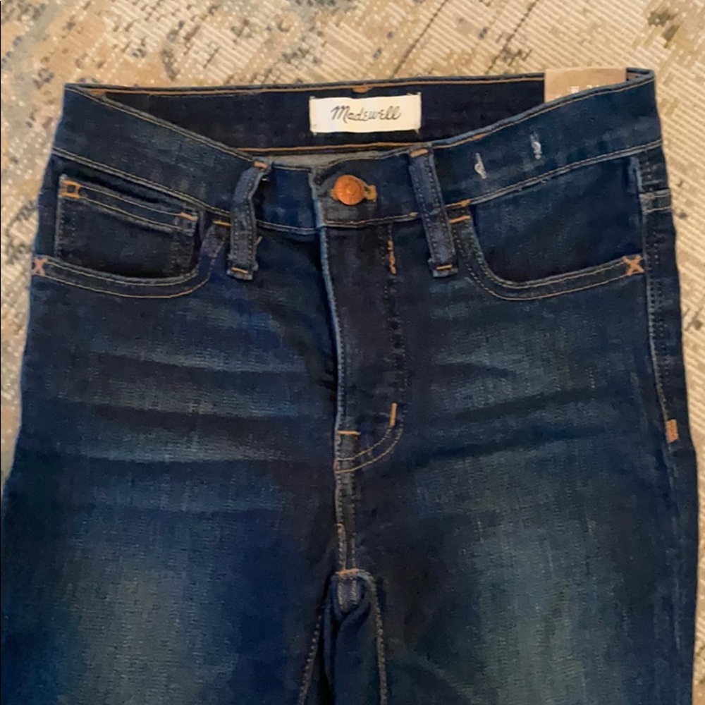 New with tags Madewell 9” mid-rise skinny jeans